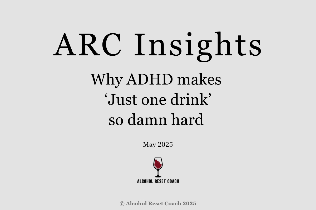 Why ADHD makes ‘Just one drink’ so damn hard (and what actually helps)